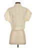 Mirth Ivory Short Sleeve Blouse Size S - photo 2