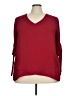 Karen Kane 100% Polyester Burgundy 3/4 Sleeve Blouse Size 2X - photo 1