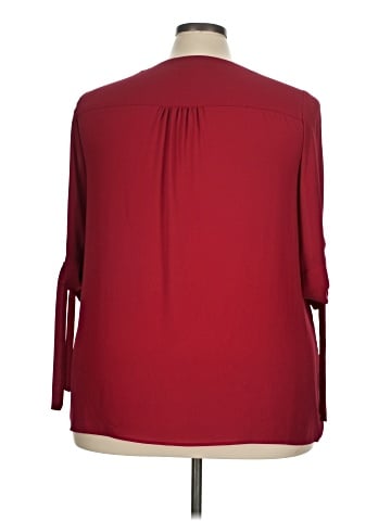 Karen Kane 3/4 Sleeve Blouse (view 2)