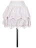 Subdued Hearts White Casual Skirt Size XS - photo 2