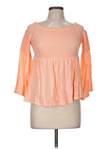 Torrid 3/4 Sleeve T-Shirt (view 1)
