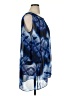 Catherines 100% Polyester Blue 3/4 Sleeve Blouse Size 1X - photo 4