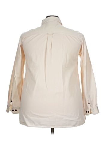 St. John's Bay Long Sleeve Button-Down Shirt (view 2)