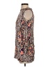 Rewind 100% Rayon Paisley Brown Long Sleeve Blouse Size S - photo 5