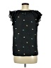 Apostrophe 100% Polyester Black Sleeveless Blouse Size M (petite) - photo 2