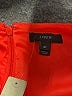 J.Crew 100% Polyester Solid Orange Cocktail Dress Size 8 (tall) - photo 7