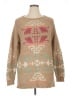 Lauren by Ralph Lauren Print Tan Pullover Sweater Size XL - photo 1
