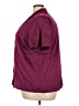 Halogen 100% Polyester Burgundy Short Sleeve Blouse Size 3X - photo 5