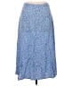 Shein 100% Polyester Print Blue Casual Skirt Size M - photo 1