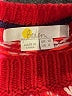 Boden Argyle Red Pullover Sweater Size 6 - photo 7