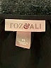 Roz & Ali 100% Polyester Black 3/4 Sleeve Blouse Size XL - photo 7