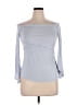 Green Envelope Blue 3/4 Sleeve Top Size M - photo 1