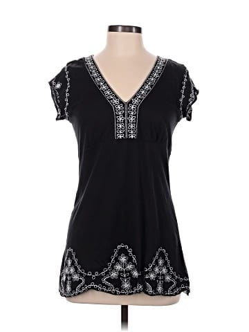 BCBGMAXAZRIA Short Sleeve Top (view 1)