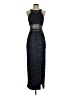 Scala 100% Polyester Black Cocktail Dress Size M - photo 1