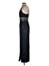 Scala 100% Polyester Black Cocktail Dress Size M - photo 5