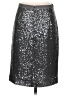 J.Crew 100% Polyester Metallic Silver Formal Skirt Size 0 - photo 2