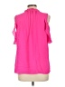 Rose + Olive 100% Polyester Pink Sleeveless Blouse Size L - photo 2