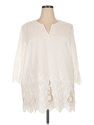 Cynthia Rowley 3/4 Sleeve T-Shirt (view 1)