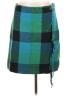 Talbots Plaid Green Casual Skirt Size 10 Petite - photo 1