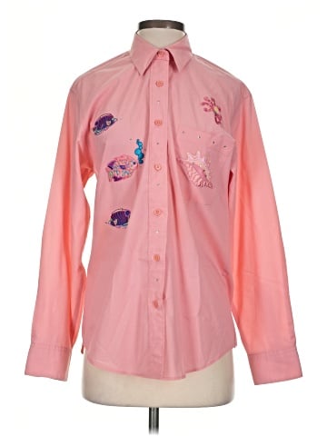 Las Olas Long Sleeve Button-Down Shirt (view 1)