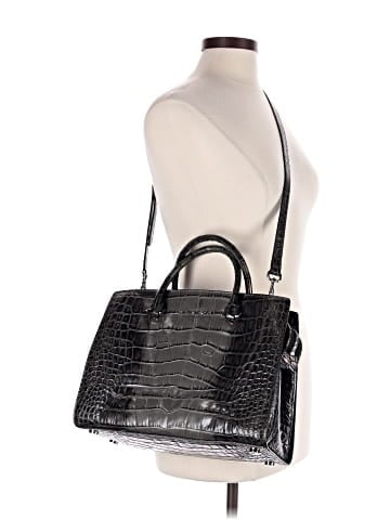 MICHAEL Michael Kors Leather Satchel (view 2)