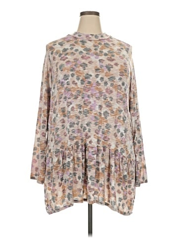 LOGO by Lori Goldstein Casual Dress (view 1)