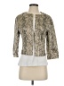 Think Tank Animal Print Ivory Jacket Size S - photo 1