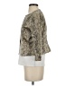 Think Tank Animal Print Ivory Jacket Size S - photo 5