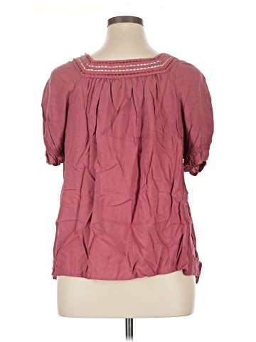 Style&Co Short Sleeve Blouse (view 2)