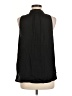David Lerner 100% Polyester Black Sleeveless Blouse Size M - photo 2