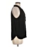 David Lerner 100% Polyester Black Sleeveless Blouse Size M - photo 4