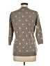New York & Company Polka Dots Brown Pullover Sweater Size M - photo 2