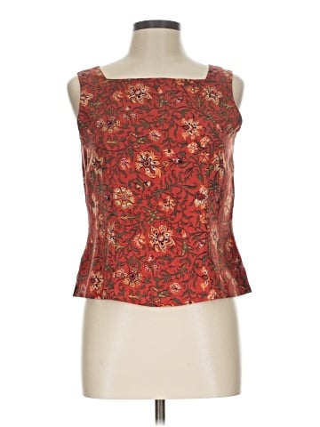 Charter Club Sleeveless Silk Top (view 1)
