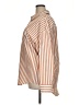 H Trend 100% Polyester Stripes Orange Long Sleeve Blouse Size XXL - photo 5