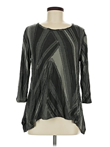 Simply Vera Vera Wang 3/4 Sleeve T-Shirt (view 1)