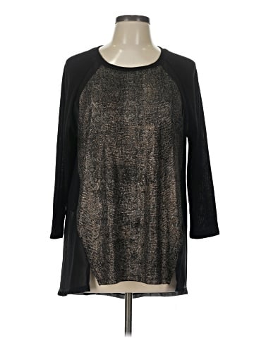 August Silk 3/4 Sleeve T-Shirt (view 1)