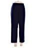 Susan Graver Color Block Blue Casual Pants Size L - photo 1