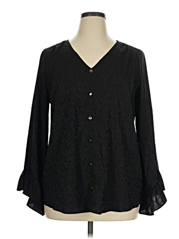 AGB 3/4 Sleeve Blouse (view 1)