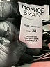 Monroe and Main Stripes Black Casual Skirt Size 3X - photo 5