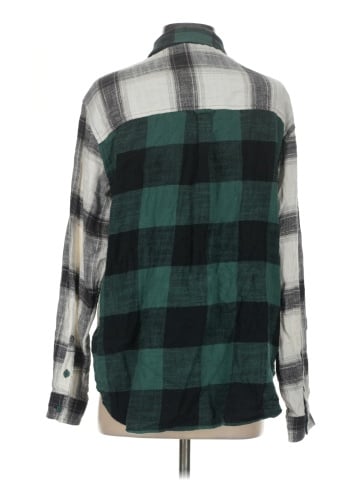 American Eagle Outfitters Long Sleeve Button-Down Shirt (view 2)