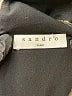 Sandro Metallic Silver Cocktail Dress Size Med (2) - photo 7