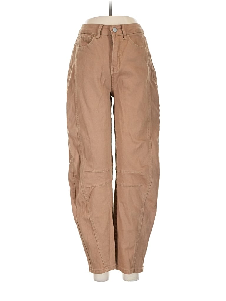 Pre-owned Unbranded Cargo Pants In Tan