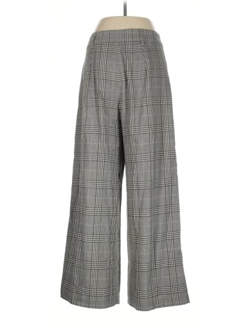 Madewell Pleated Wide-Leg Pants in Plaid (view 2)