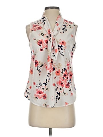 White House Black Market Sleeveless Blouse (view 1)