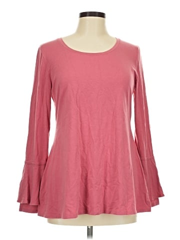 Isaac Mizrahi LIVE! Long Sleeve Top (view 1)