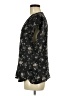 Halogen 100% Polyester Black Short Sleeve Blouse Size M - photo 5