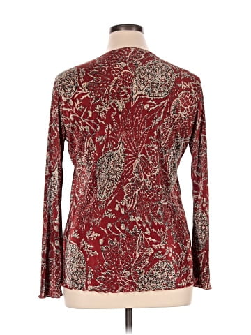 Plisse Long Sleeve Blouse (view 2)