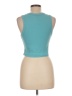 Roxy 100% Polyester Teal Sleeveless T-Shirt Size M - photo 2