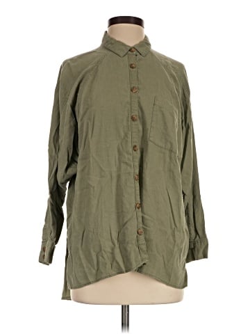 BDG Long Sleeve Button-Down Shirt (view 1)