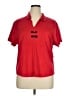 Jamie Sadock Red Short Sleeve Blouse Size XL - photo 1